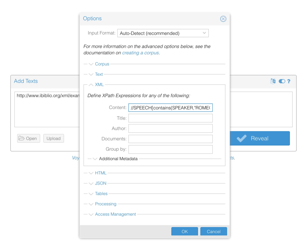 Xpath option example