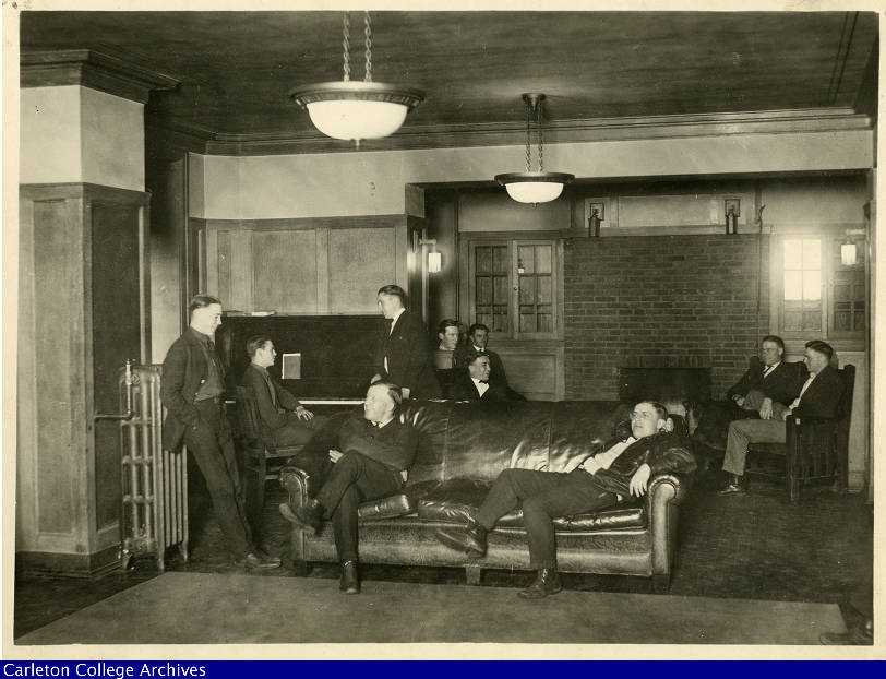 The original Image of men in a dorm